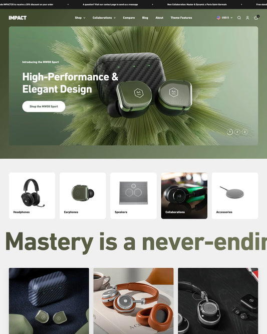 impact shopify theme